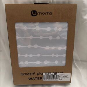 4moms Breeze Waterproof Playard Sheet NWT